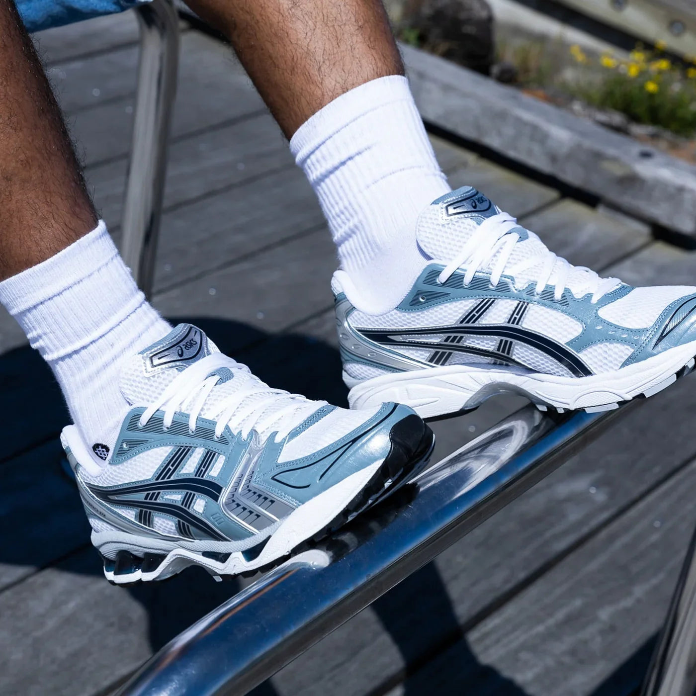 Gel-Kayano 14 White Fjord Grey